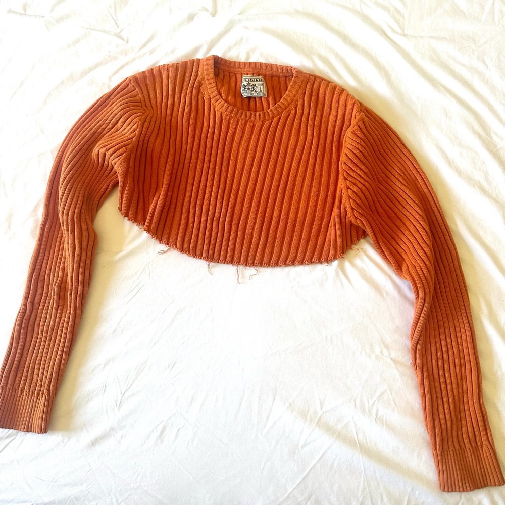 Cropped GH BASS & CO Sweater